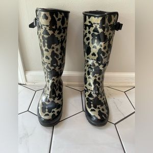 Sperry topsider rain boots size 8 waterproof boot